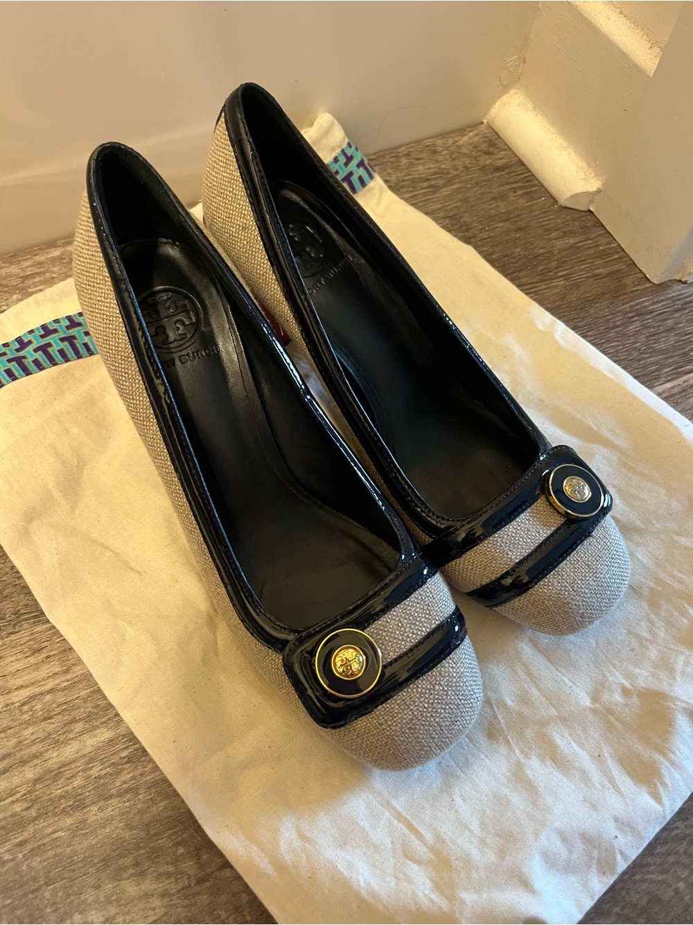 Tory Burch block-heel pumps